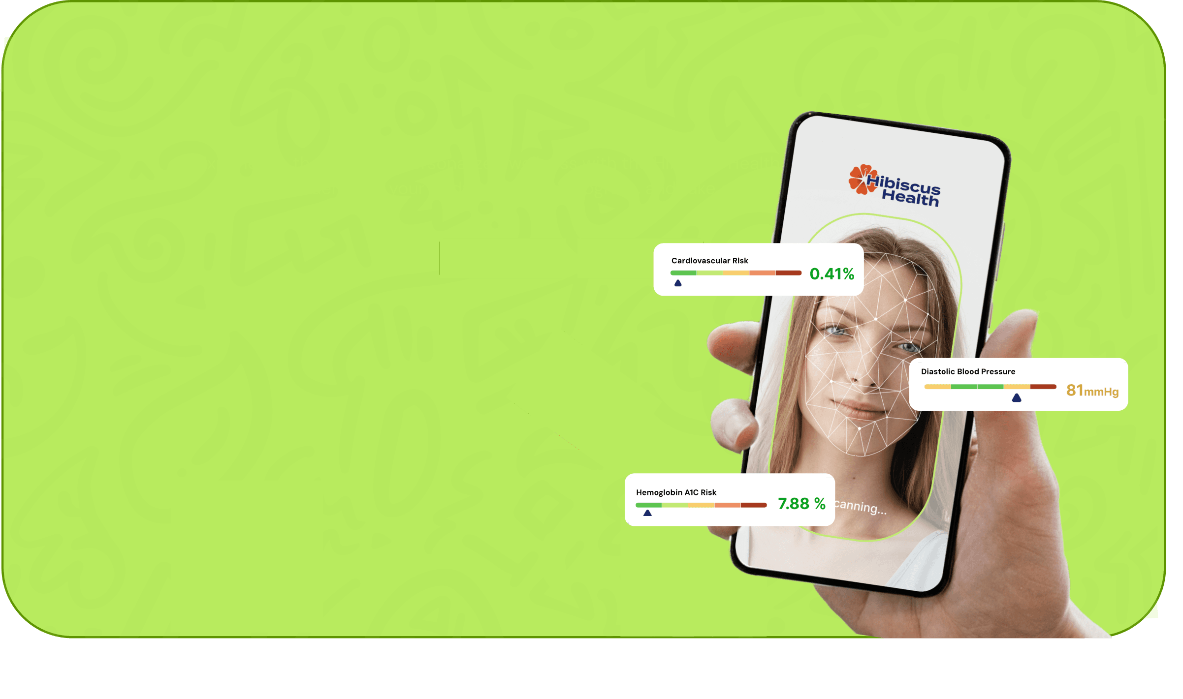 Face Scan Background