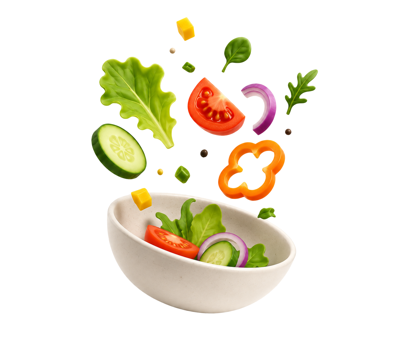 Fresh Vegetables Bowl